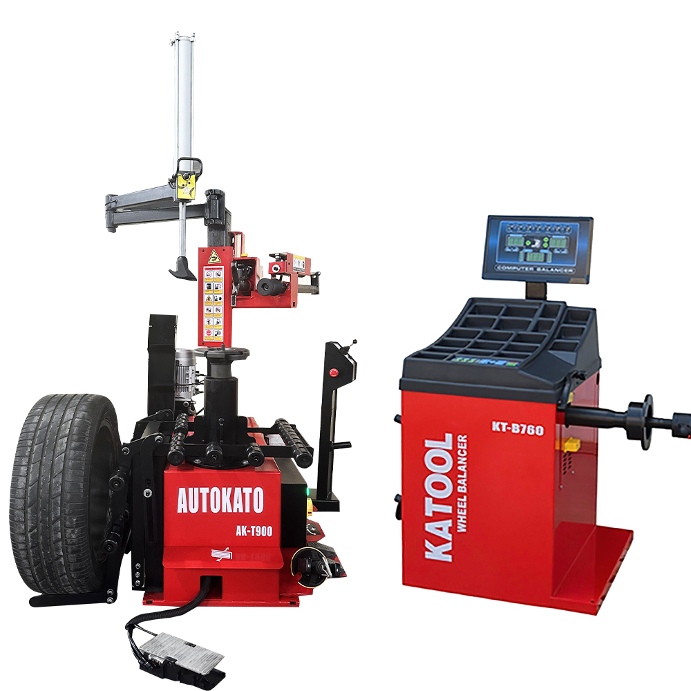 Wheel Balancer with Laser and Automatic Ruler