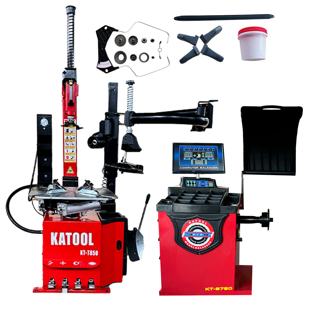 Tile-back Tire Changer