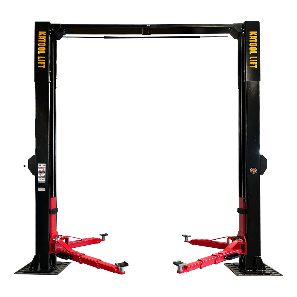 15000 lbs. Clear Floor Two Post Lift Single Lock Release