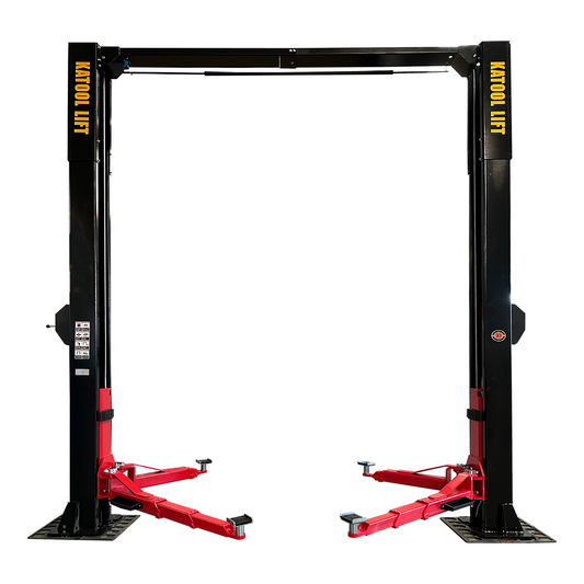 15000 lbs. Clear Floor Two Post Lift Single Lock Release