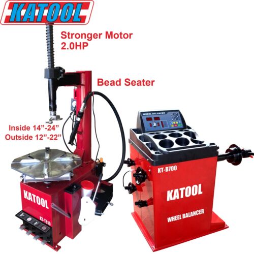 Tire Changer with Bead Blaster