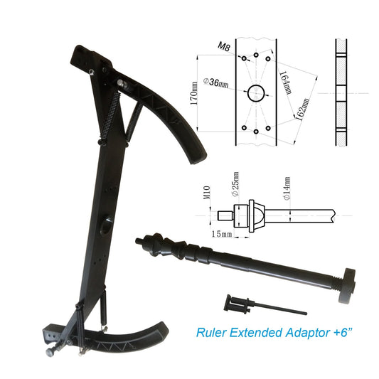 Motorcycle Adaptor for Wheel Balancer